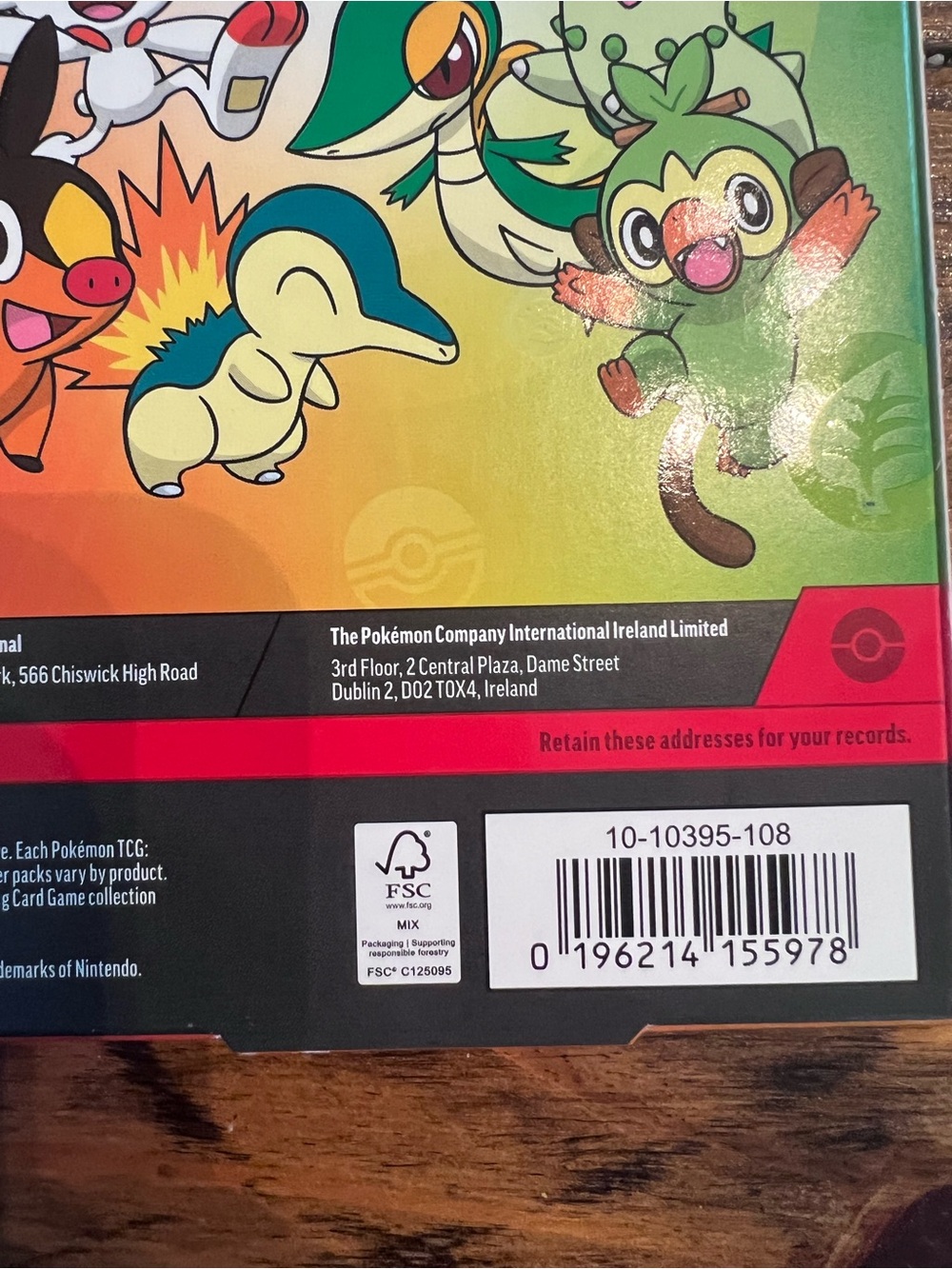 Authentic Sealed/New Pokemon First Partner Illustration Collection Series 2 - Picture 3 of 4